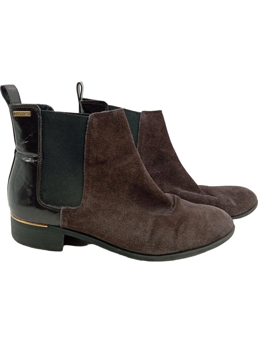 Stiefel>Calvin Klein Stiefel Größe 41 braun