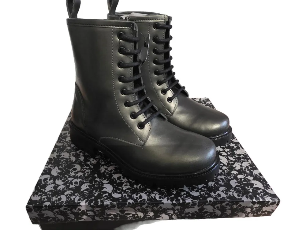 Stiefel> Stiefel Größe 38 grau