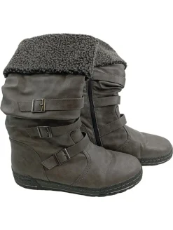 Stiefel> Stiefel Größe 42 grau