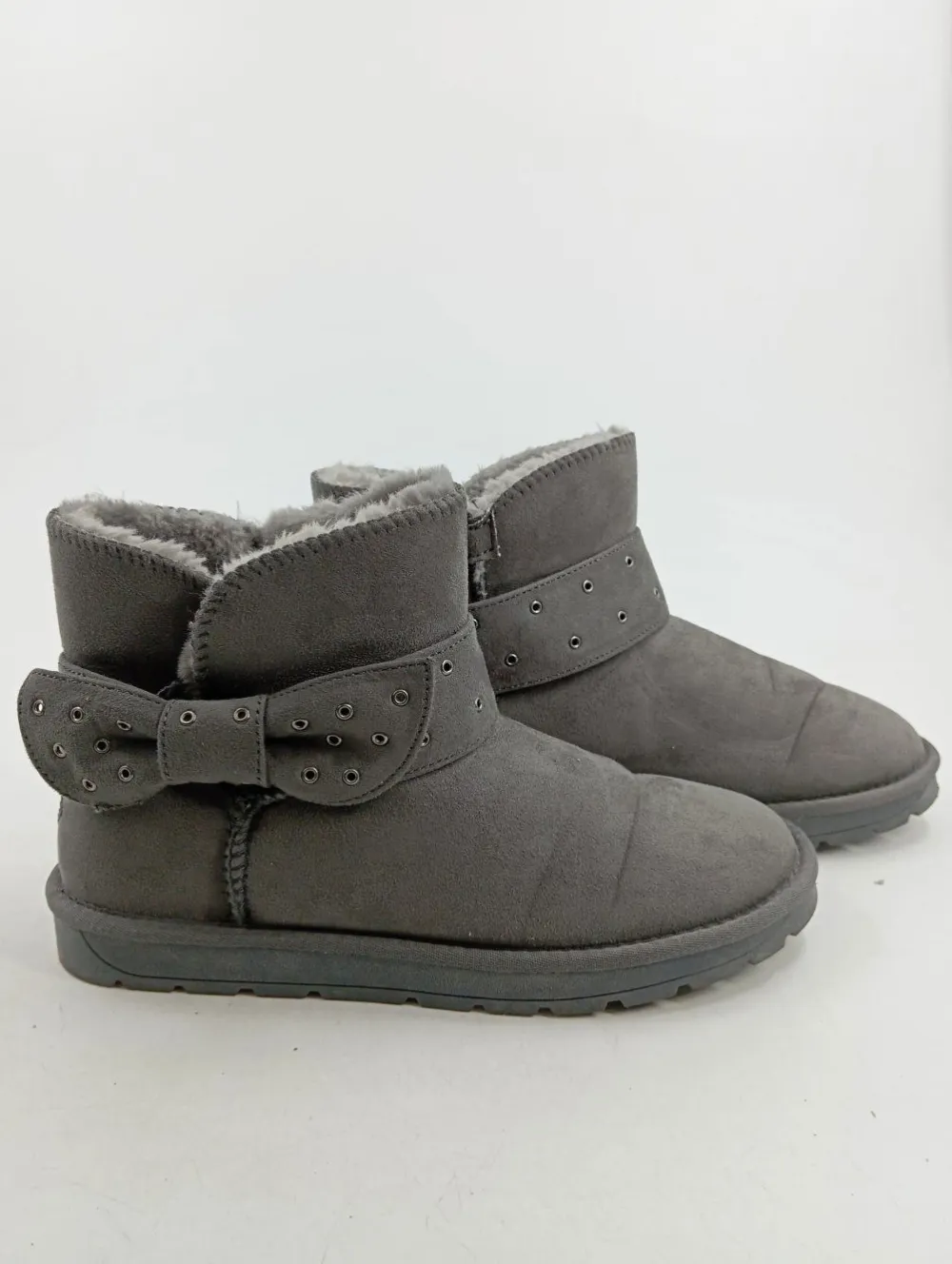 Stiefel> Stiefel Größe 41 grau