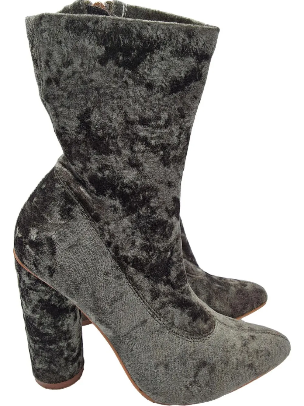 Stiefeletten> Stiefeletten Größe 38 grau