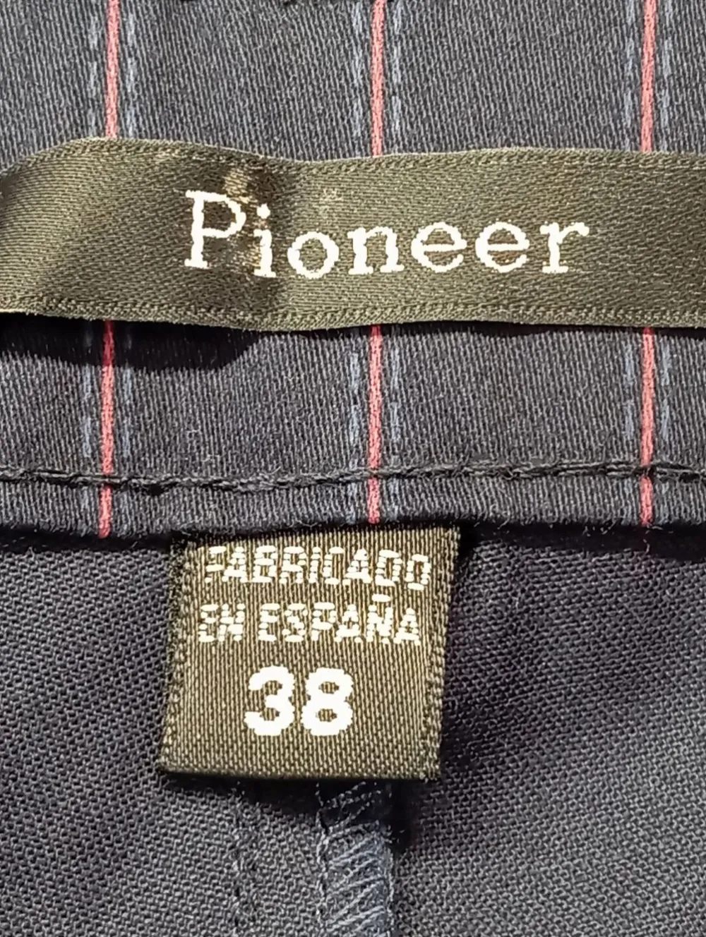 Hosen>Pioneer Stoffhose Größe 38 blau