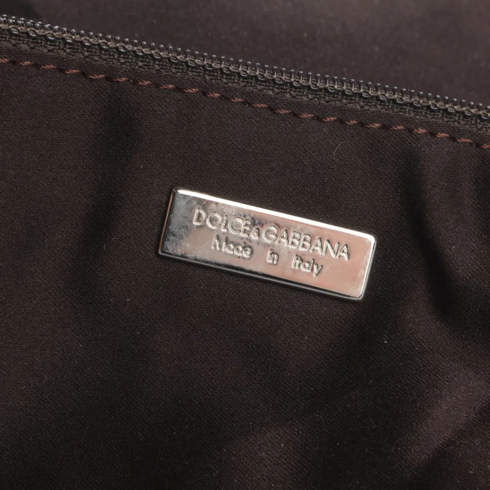 Stofftaschen>Dolce & Gabbana Stofftasche braun
