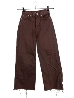 Jeans>Pull & Bear Straight-Leg Jeans Größe 32 braun