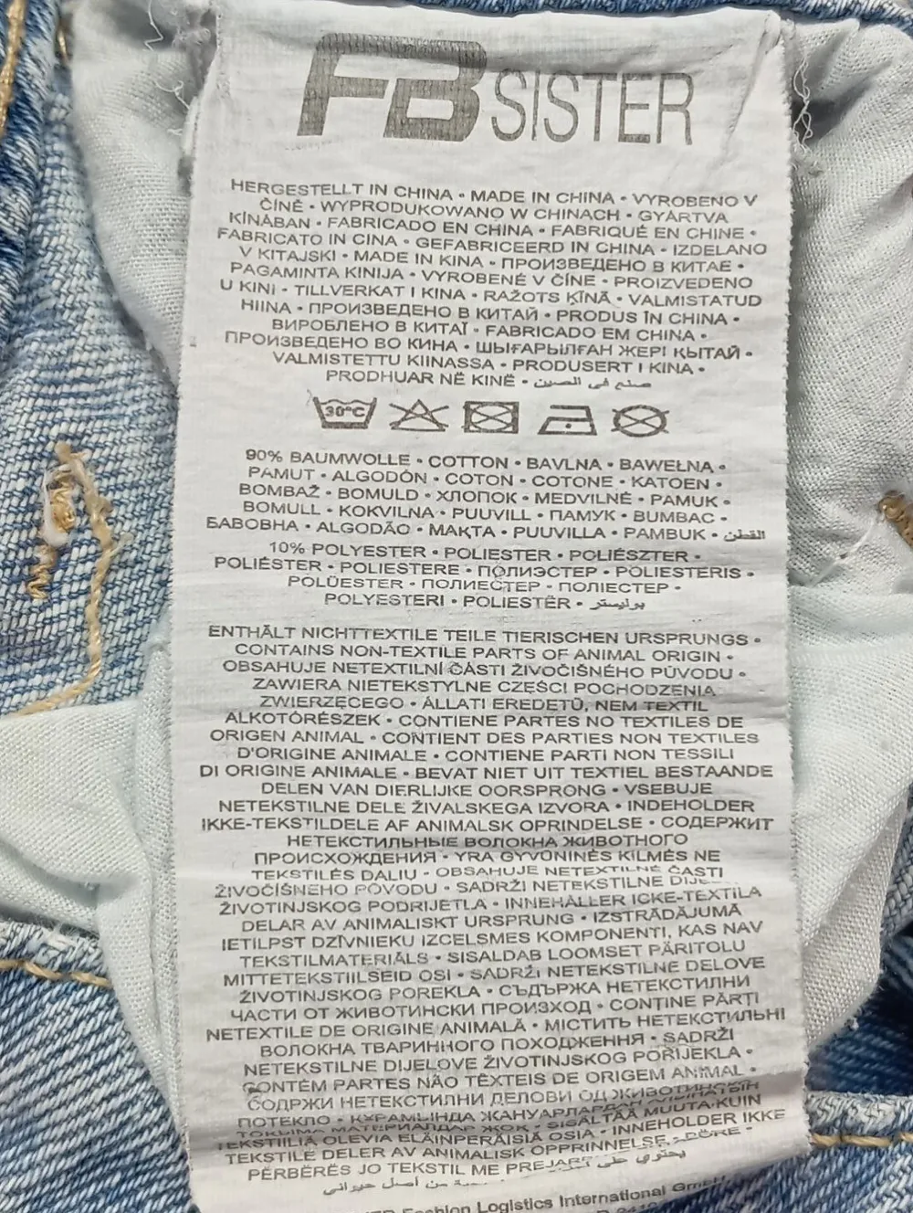 Straight-Leg Jeans Größe 36-FB Sister Sale