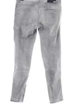 Jeans>Zara Basic Straight-Leg Jeans Größe 38 hellgrau