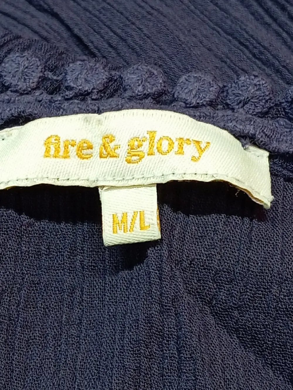 Bademode>fire&glory Strandbekleidung Größe 38 blau