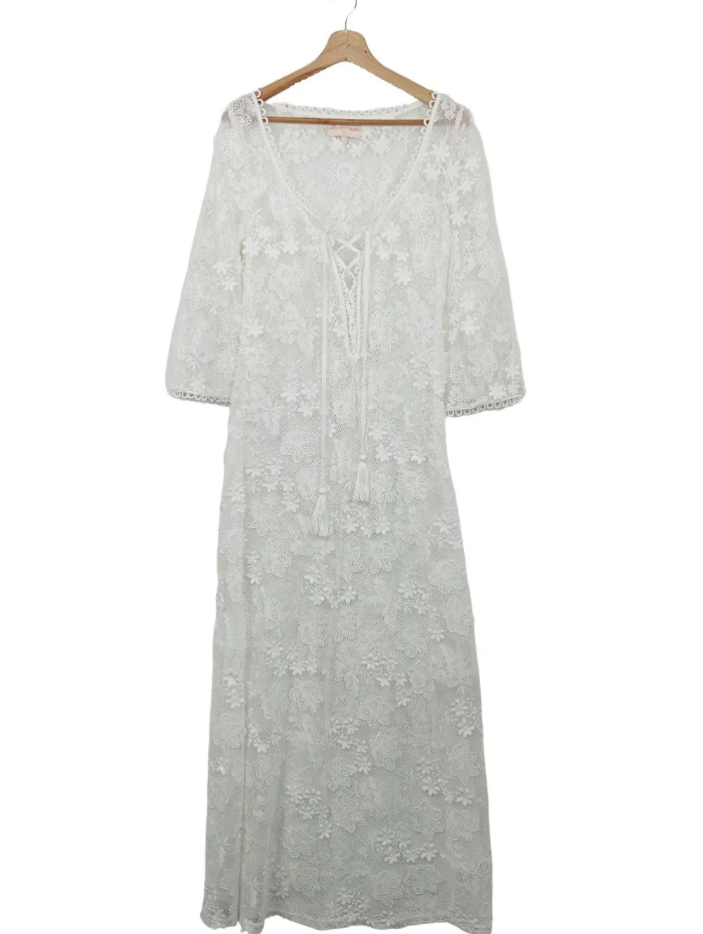 Bademode>Miss June Strandbekleidung Größe 36 weiß