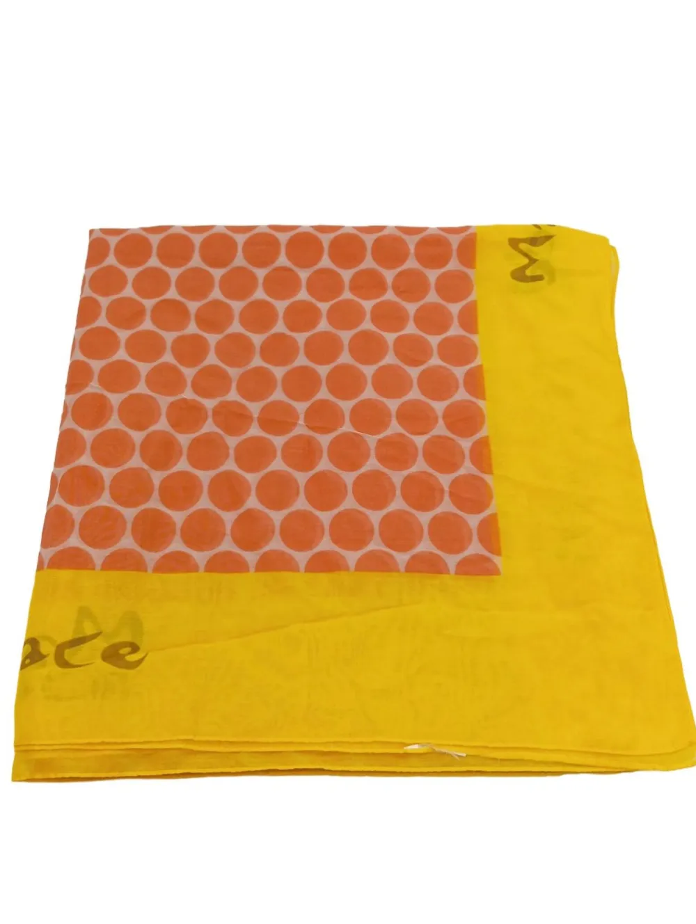 Tücher>Manila Grace Strandtuch hellorangeblassgelb