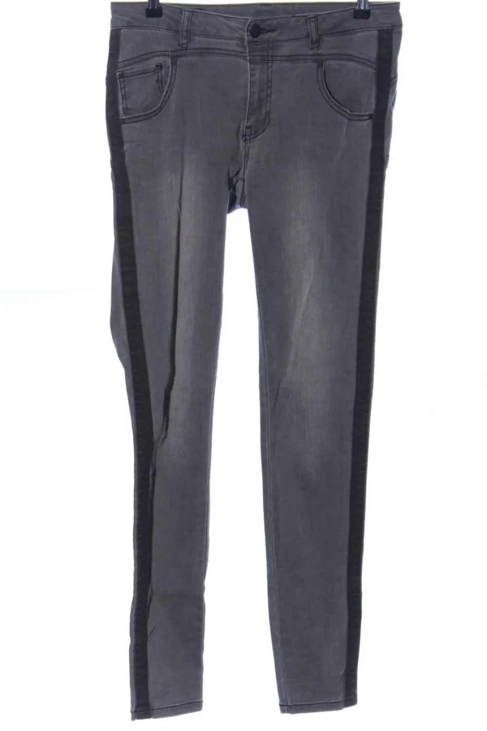 Jeans>Freequent Stretch Jeans Größe 38 hellgrauschwarz