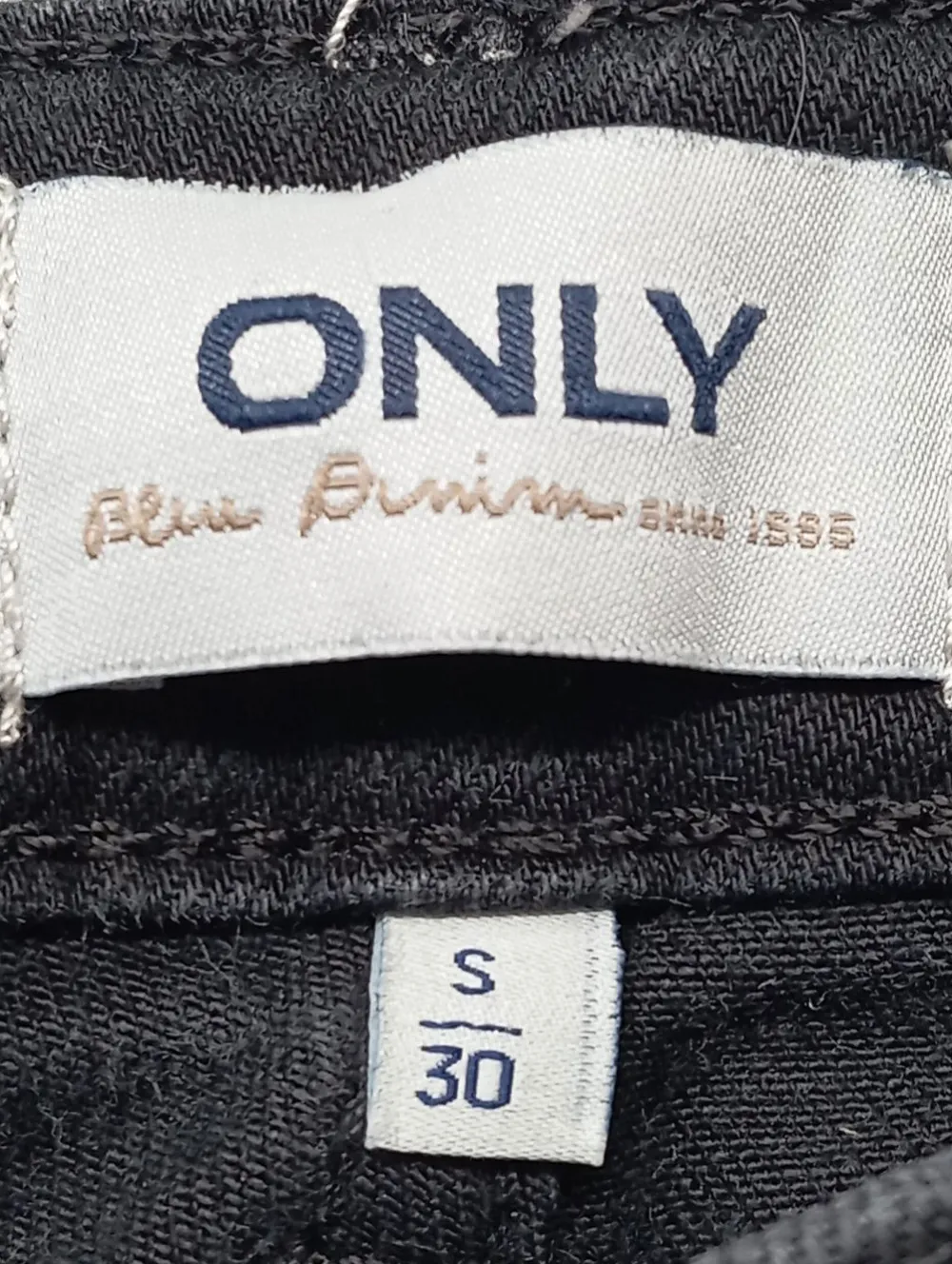 Jeans>only blue denim Stretch Jeans Größe 34 schwarz