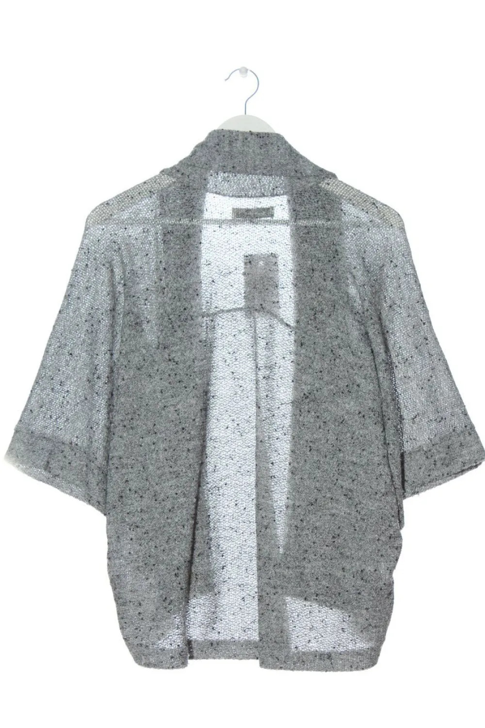 Strickbekleidung>Abercrombie & Fitch Strick Cardigan hellgrau