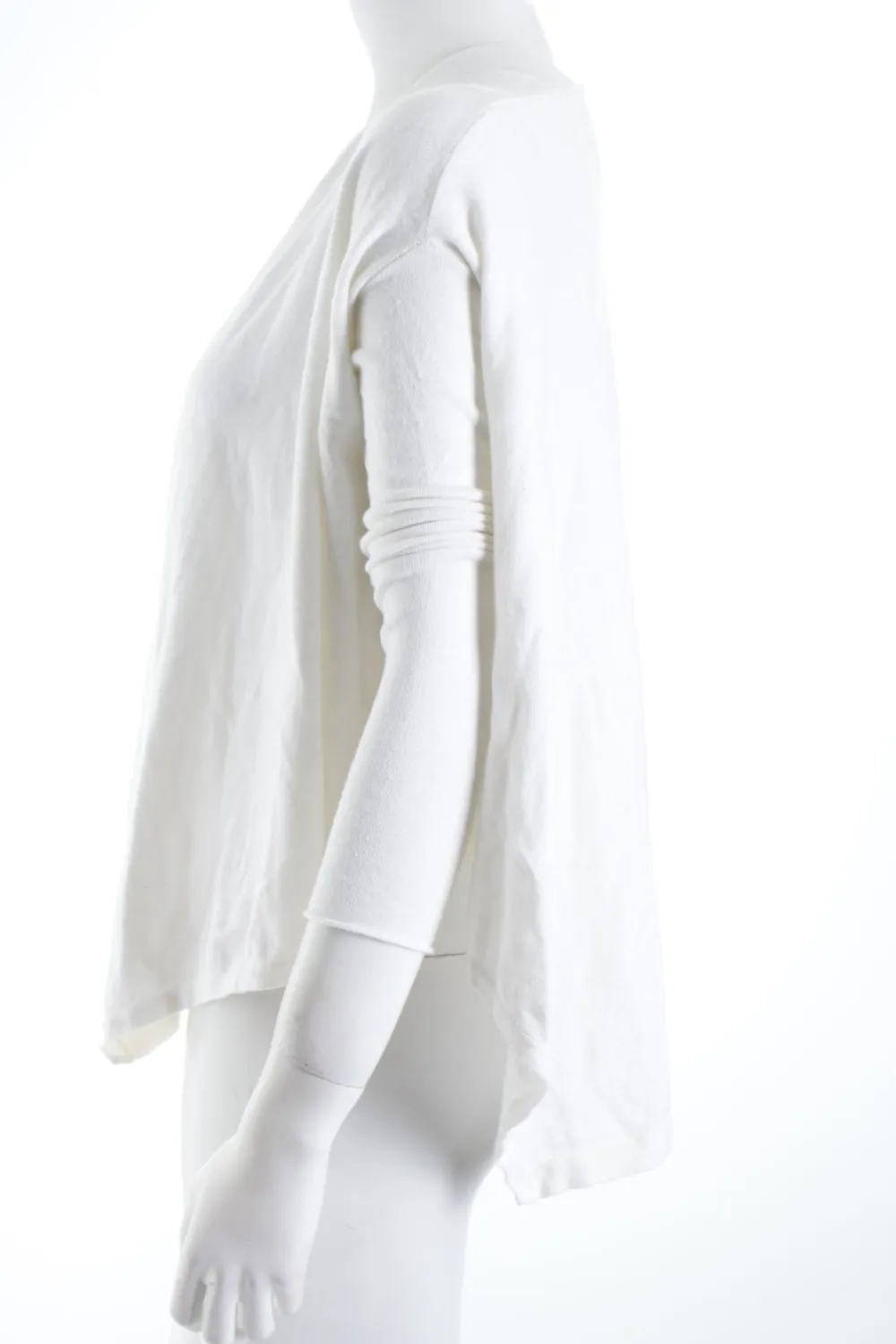 Strickbekleidung>Central Park West Strick Cardigan Größe 34 wollweiß