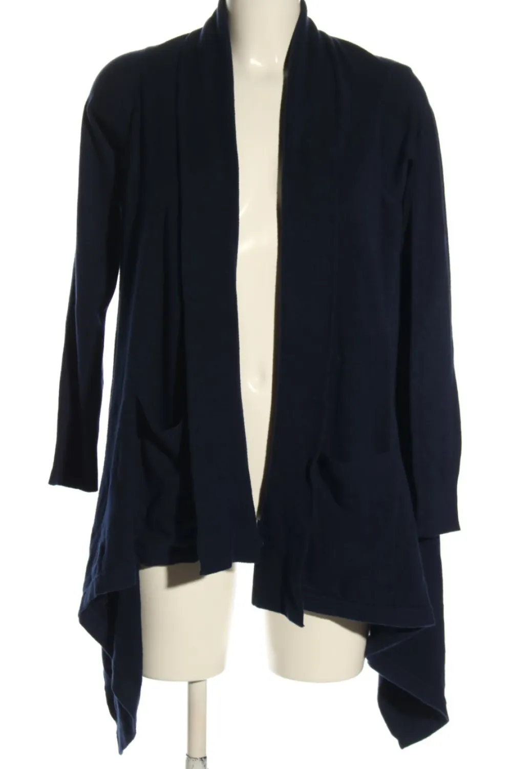 Strickbekleidung>Saloni Strick Cardigan Größe 38 blau