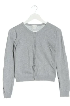 Strickbekleidung>H&M Strick Cardigan Größe 34 hellgrau