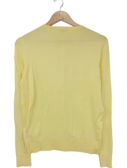 Strickbekleidung>Essentials Strick Cardigan Größe 36 blassgelb