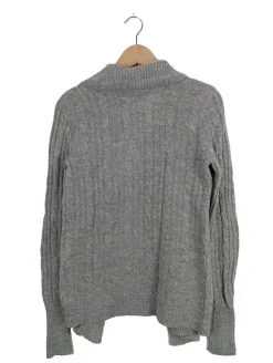 Strickbekleidung>Abercrombie & Fitch Strick Cardigan Größe 38 hellgrau