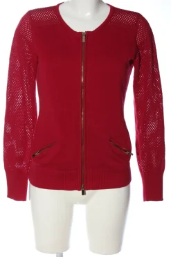 Strickbekleidung>Patrizia Dini Strick Cardigan Größe 36 rot