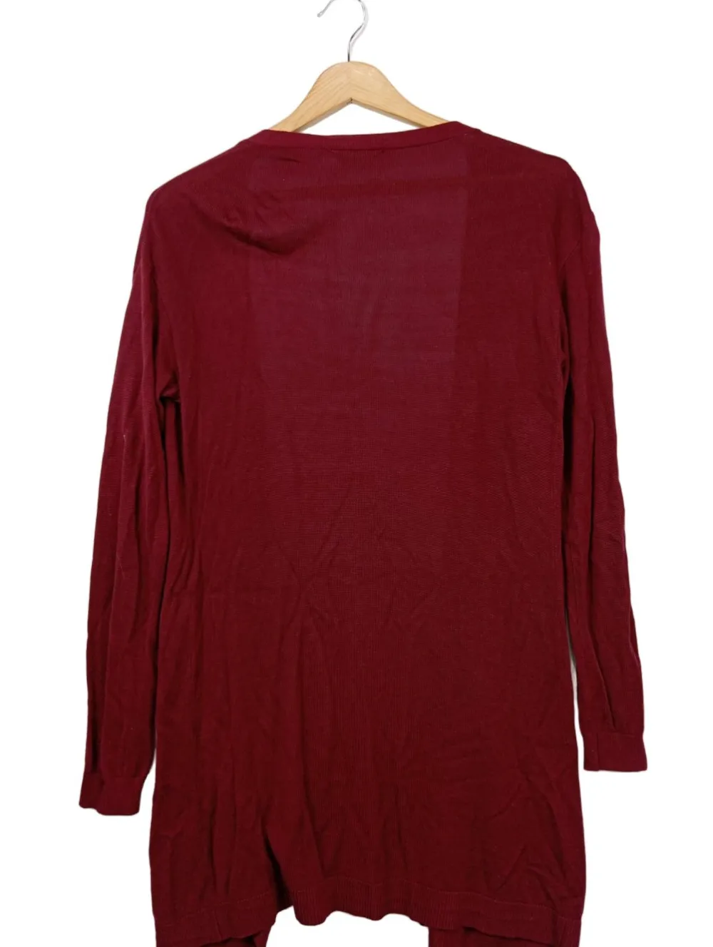 Strickbekleidung>Asos Strick Cardigan Größe 34 rot