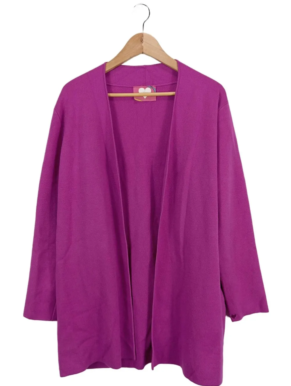 Strickbekleidung>Anni for friends Strick Cardigan Größe 44 lila