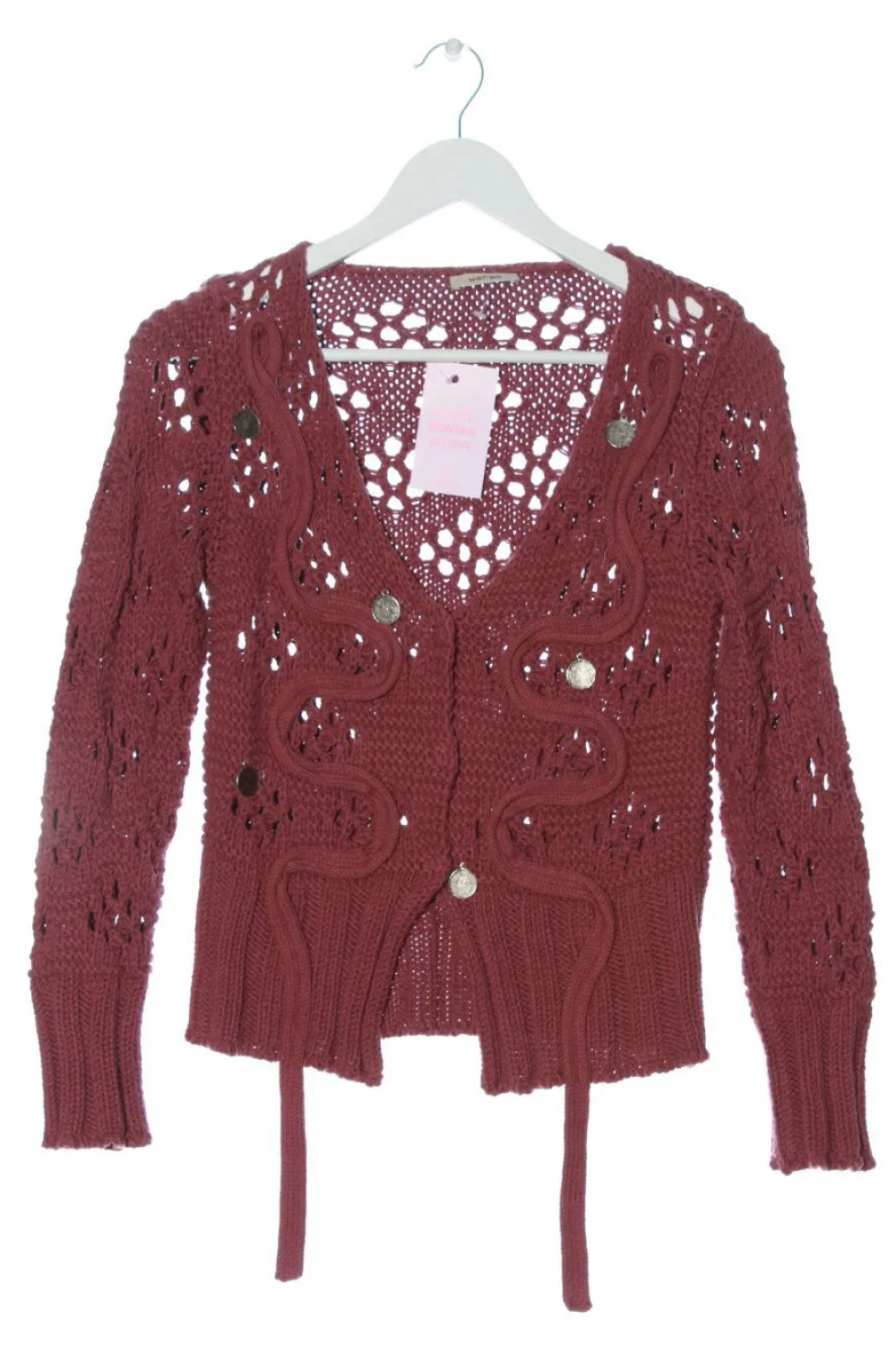 Strickbekleidung>Yerse Strick Cardigan Größe 36 rot