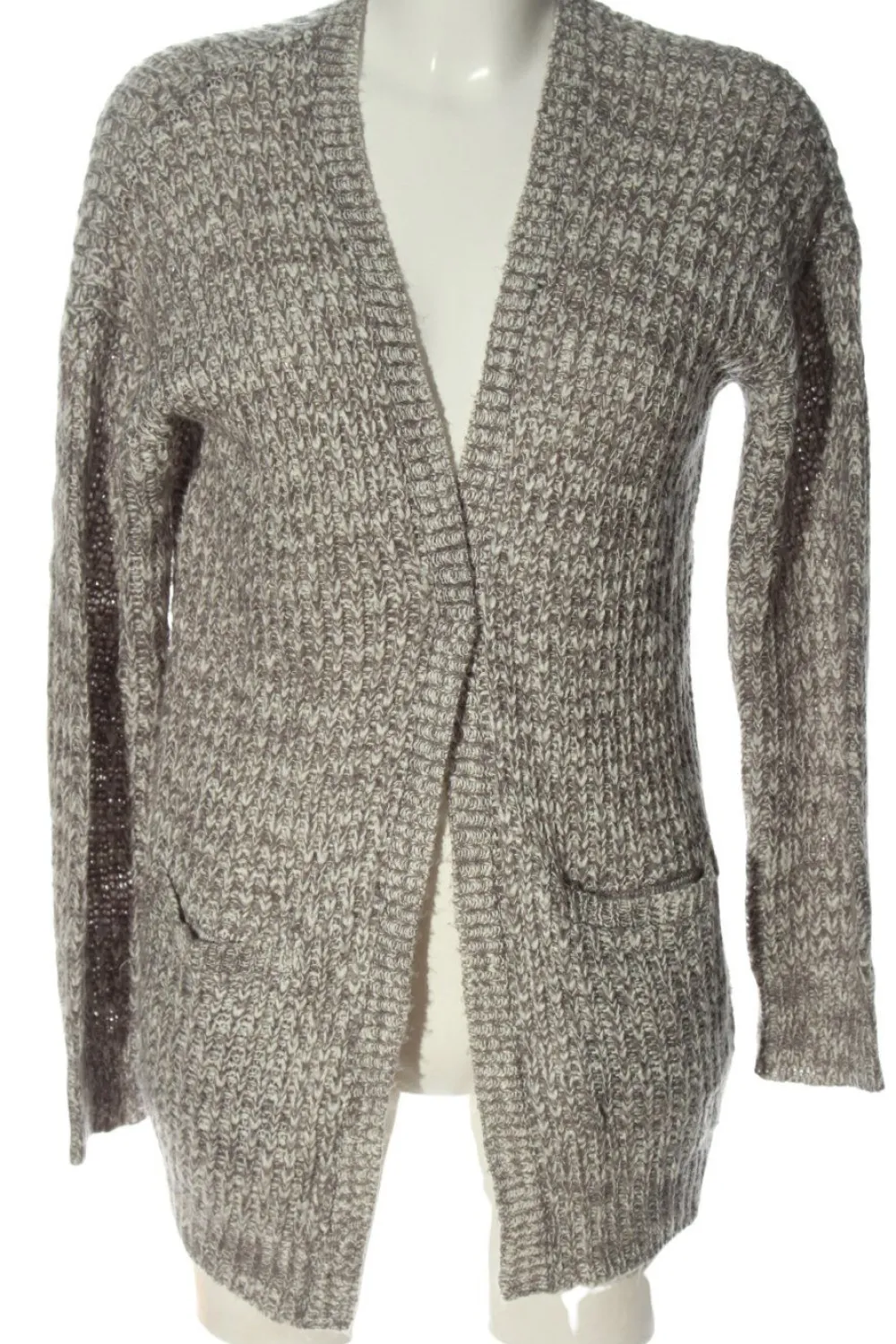 Strickbekleidung>FB Sister Strick Cardigan Größe 34 hellgrau