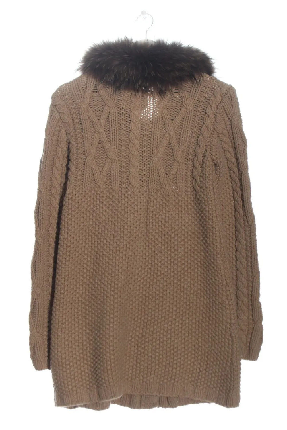 Strickbekleidung>Hugenberg Strick Cardigan Größe 38 braun