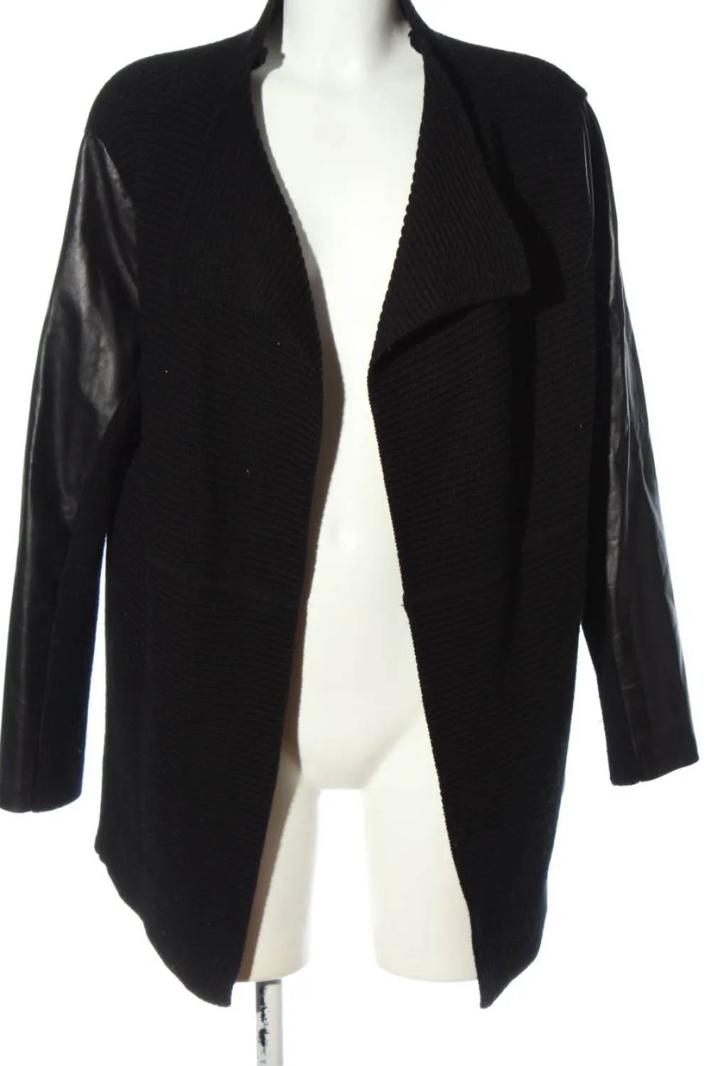 Strickbekleidung>Zapa Strick Cardigan Größe 38 schwarz