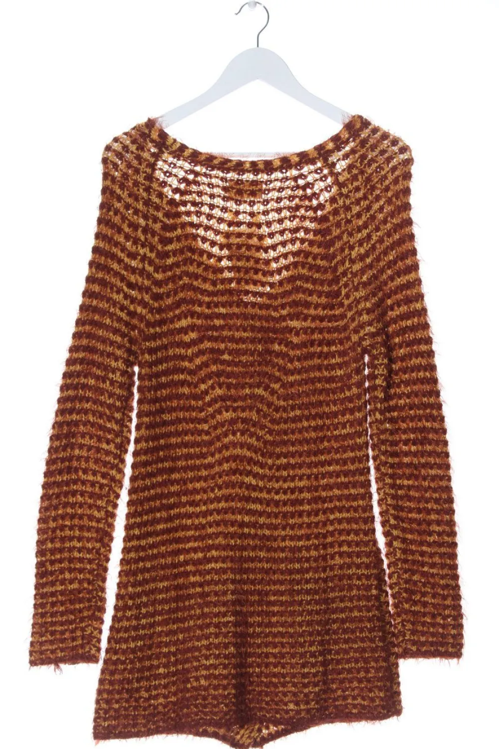 Strickbekleidung>Tigerhill Strick Cardigan Größe 36 braunhellorange