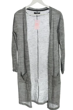 Strickbekleidung>Vila Strick Cardigan Größe 38 hellgrau