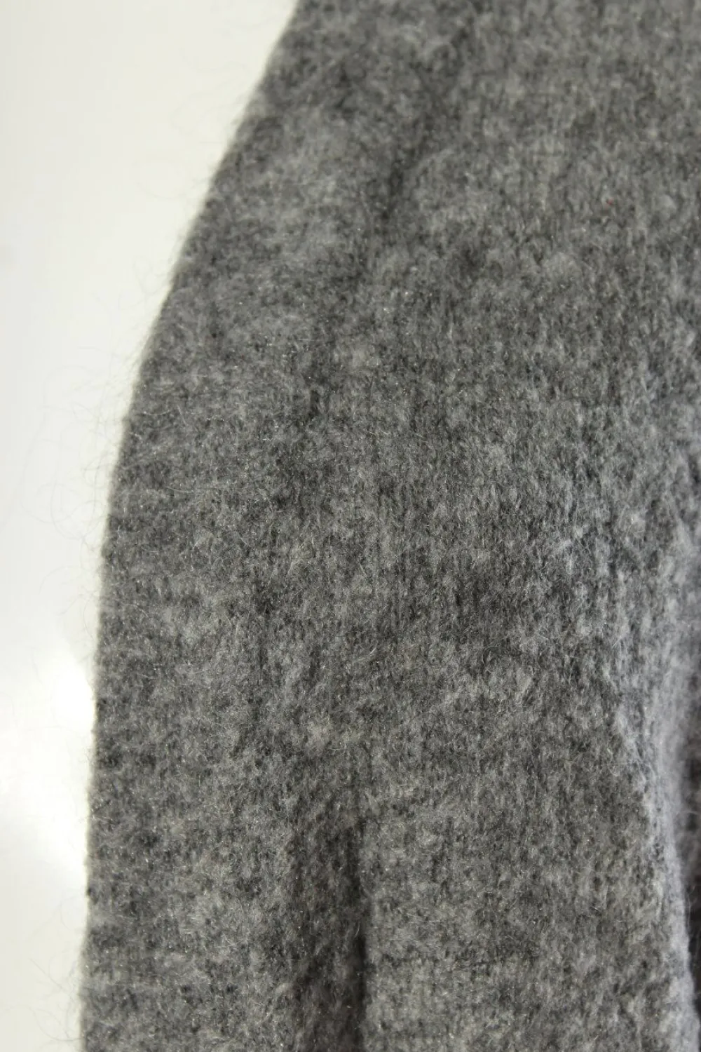 Strickbekleidung>H&M Strick Cardigan Größe 36 hellgrau