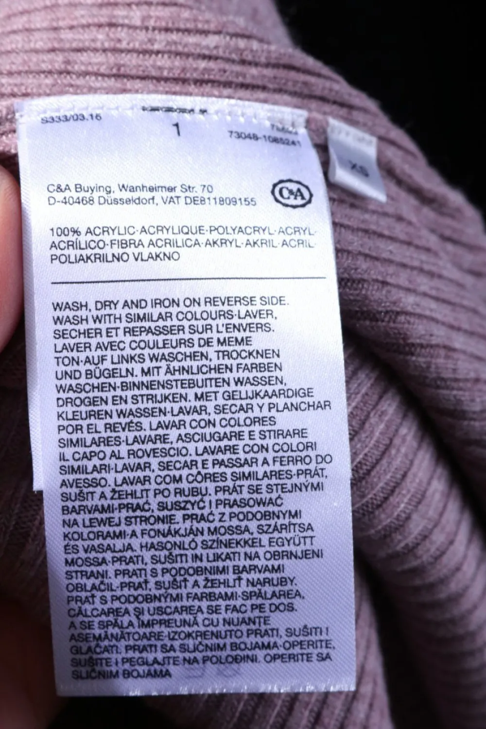 Strick Cardigan Größe 34-Yessica Discount