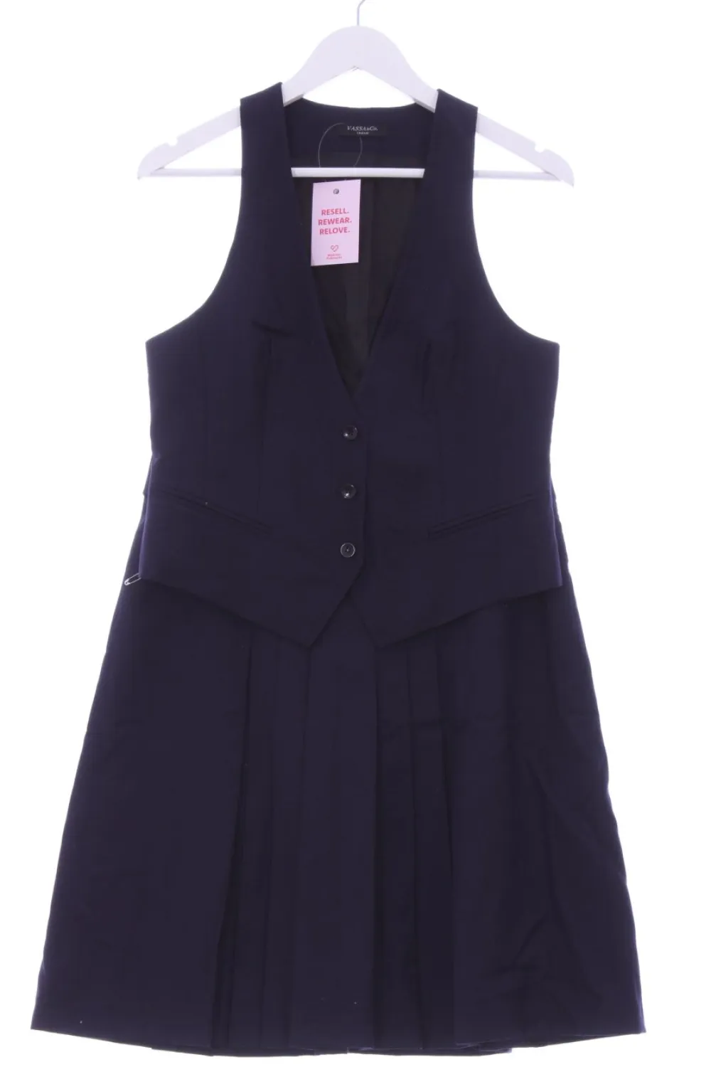 Twin Sets>vassa&co Strick Twin Set Größe 42 blau