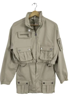 Twin Sets>FB Sister Strick Twin Set Größe 34 wollweiß