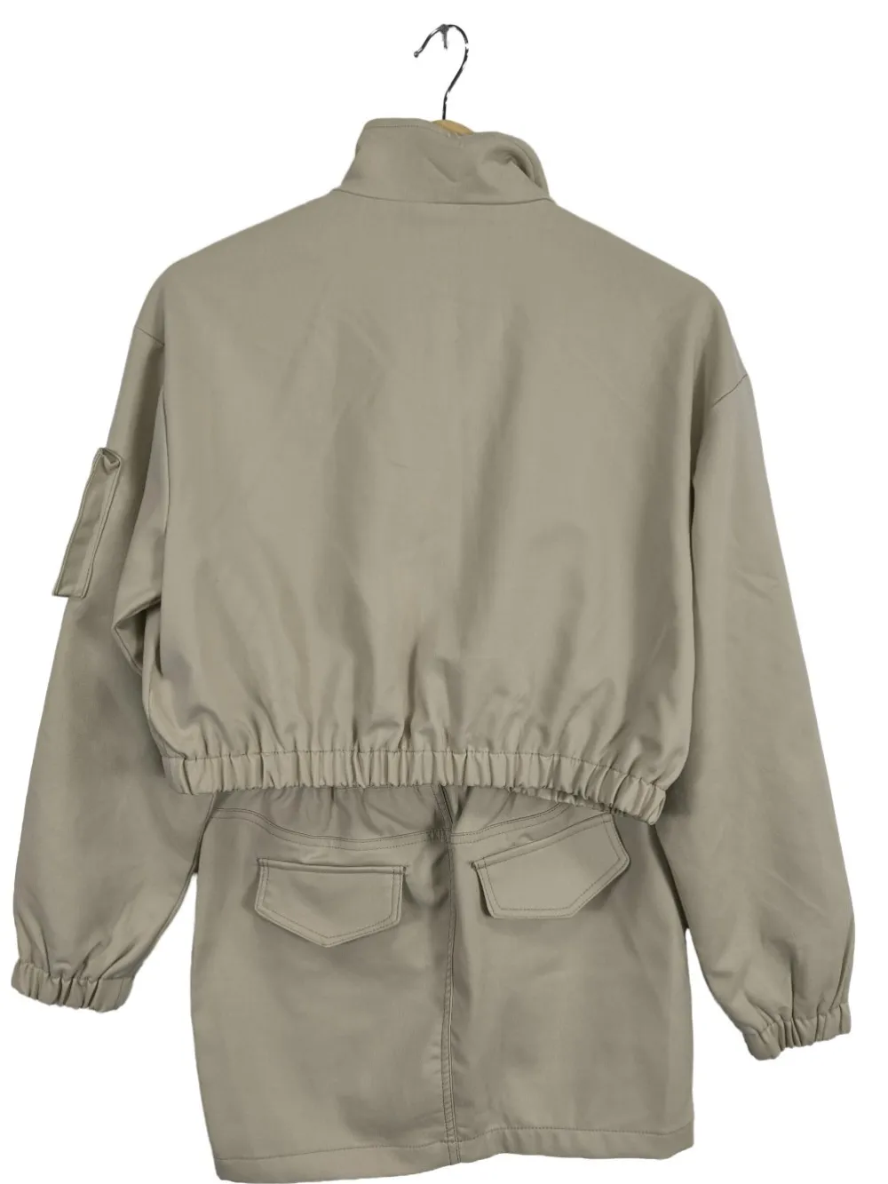 Twin Sets>FB Sister Strick Twin Set Größe 34 wollweiß