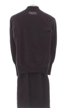 Twin Sets>Ava Woman Strick Twin Set Größe 40 braunviolett