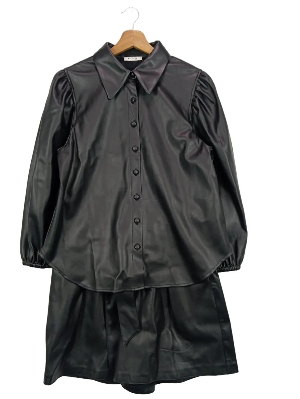 Twin Sets>Orsay Strick Twin Set Größe 38 schwarz