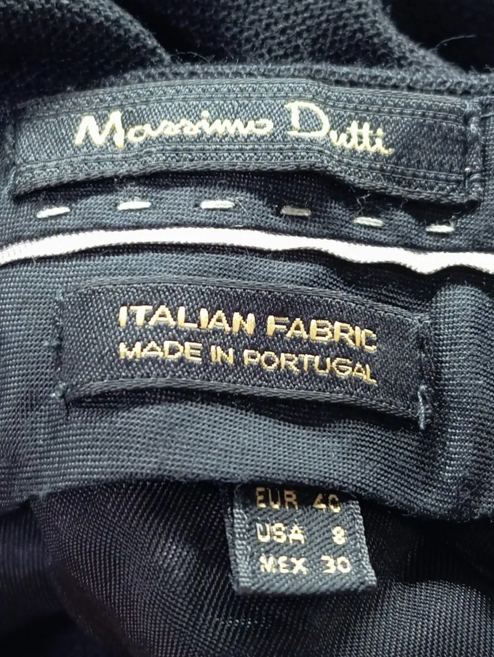 Twin Sets>Massimo Dutti Strick Twin Set Größe 40 schwarz