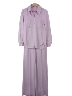 Twin Sets>Luisa Cerano Strick Twin Set Größe 36 pink