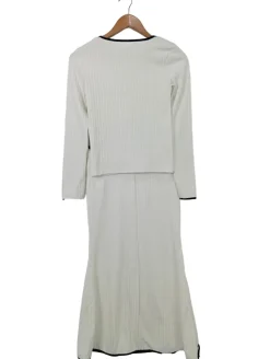 Twin Sets>Reserved Strick Twin Set Größe 36 weiß