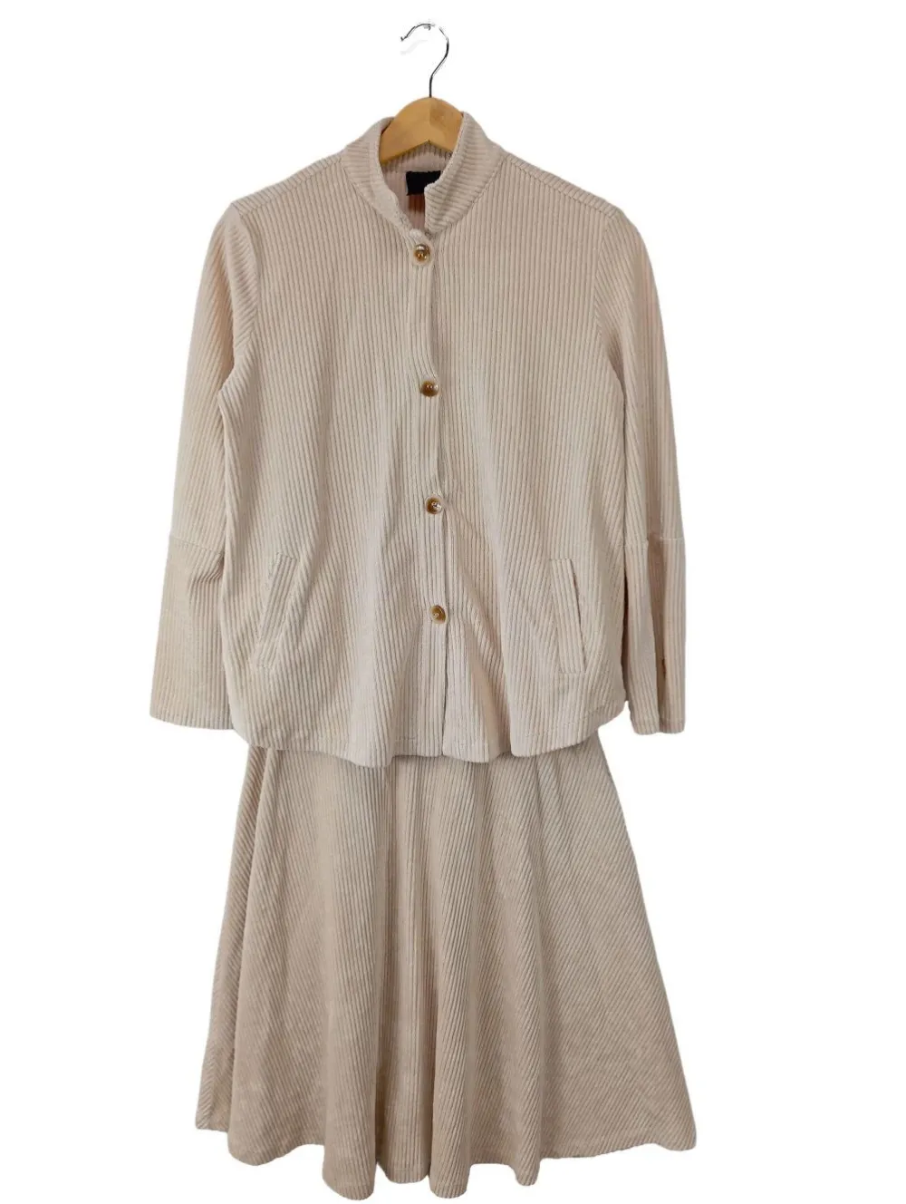 Twin Sets>Sold Out Strick Twin Set Größe 34 wollweiß