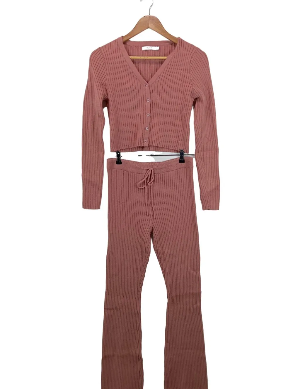 Twin Sets>NA-KD Strick Twin Set Größe 40 pink