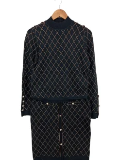 Strick Twin Set Größe 38-Bluoltre New