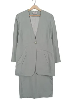 Twin Sets>Klaus Thierschmidt Strick Twin Set Größe 38 hellgrau