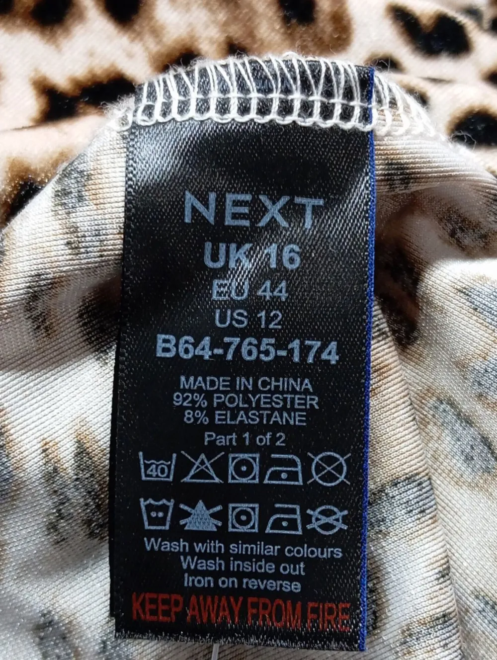 Twin Sets>Next Strick Twin Set Größe 44 braunwollweiß