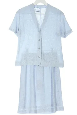 Twin Sets>Rabe Strick Twin Set Größe 38 himmelblau