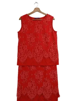 Twin Sets>Lauru00e8l Strick Twin Set Größe 36 rot