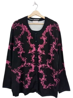 Twin Sets>Ovanti Strick Twin Set Größe 48 pinkschwarz