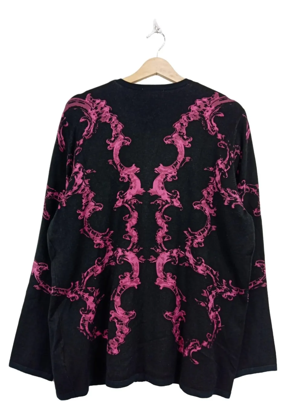 Twin Sets>Ovanti Strick Twin Set Größe 48 pinkschwarz