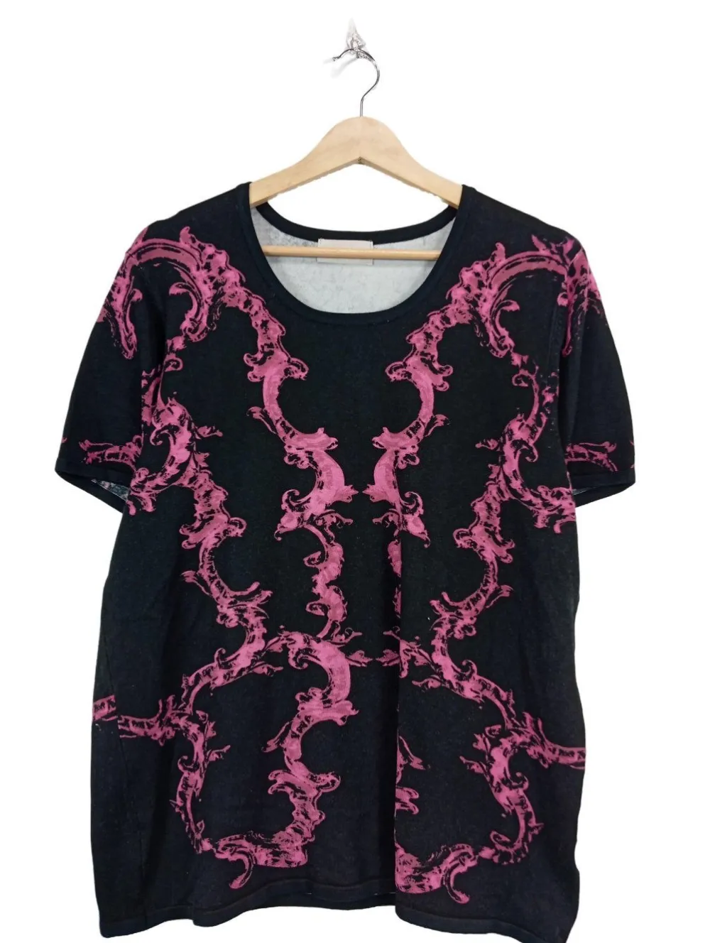 Twin Sets>Ovanti Strick Twin Set Größe 48 pinkschwarz